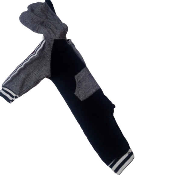 U.S. Polo Assn Stripe Sweatersuit Hoodie - Picture 4 of 6